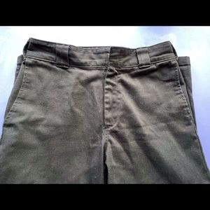 Dickies Worker Crop Roll Hem Pants 5(27)